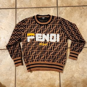 Toddler Boys Fendi like Sweater